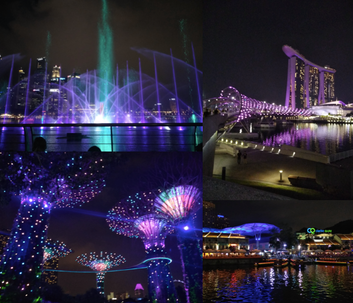 Singapour de nuit