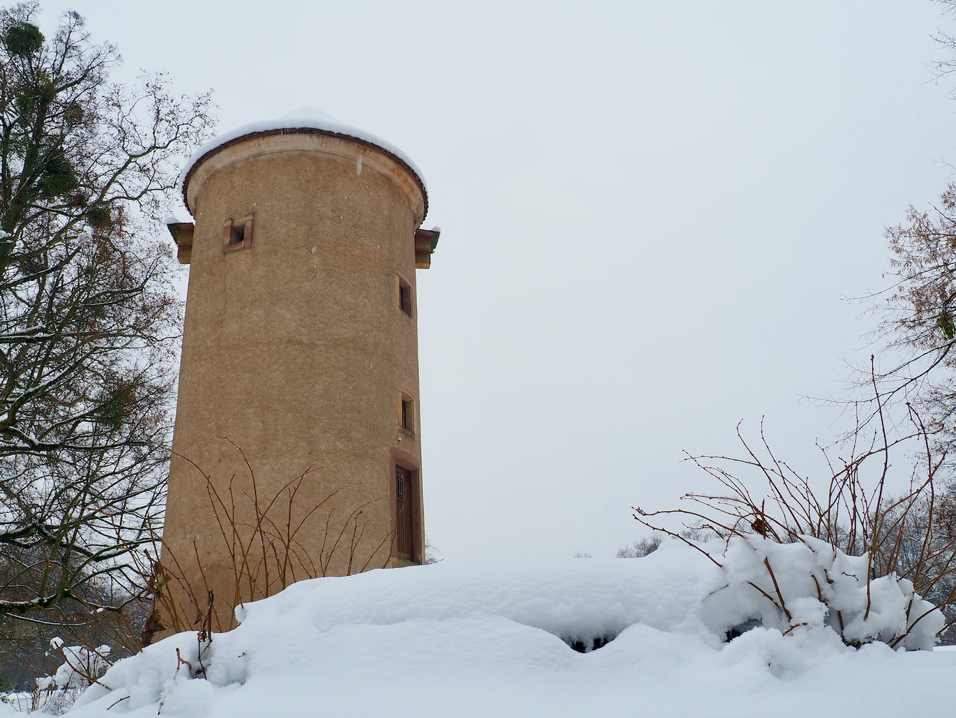 Strasbourg sous la neige